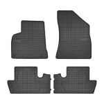 floor mats ( set, rubber, 4pc., black) PEUGEOT 5008 06.09- van